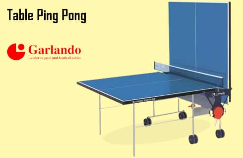 Table Ping Pong Indoor GARLANDO prix Tunisie